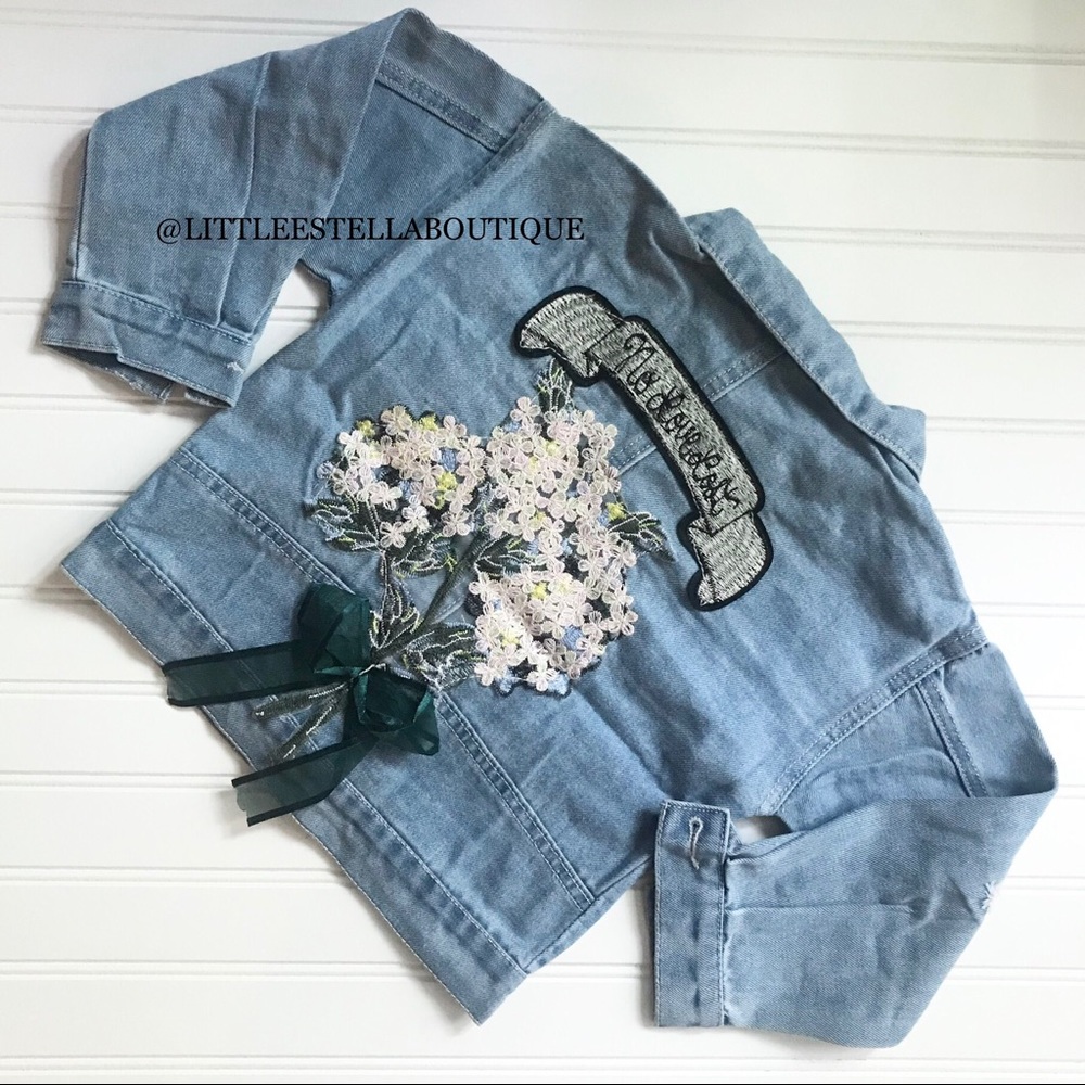 Girls Denim Jean Jacket